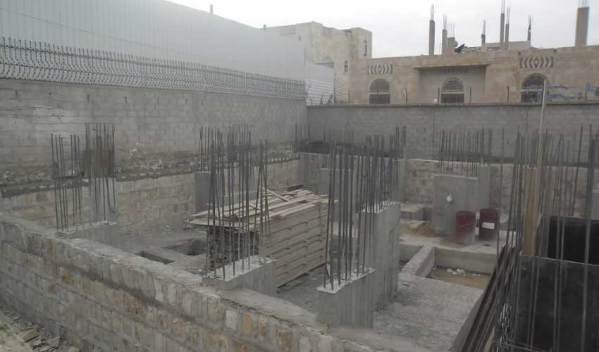 الانتهاء من أعمال الكرسي في مشروع برج اللؤلؤة السكني