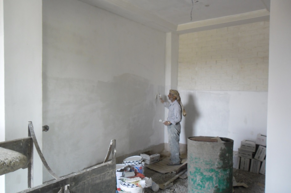 استمرار أعمال التشطيب في مشروع برج اللؤلؤة السكني