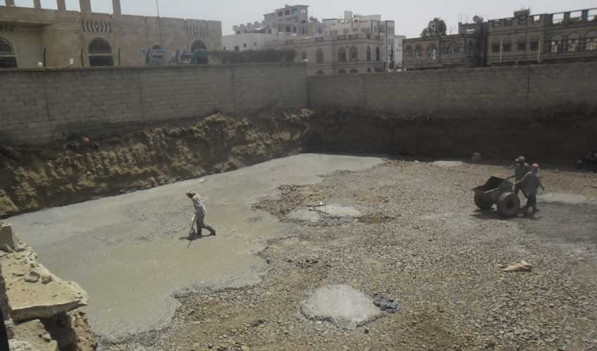 الانتهاء من أعمال معالجة التربة في مشروع برج اللؤلؤة السكني